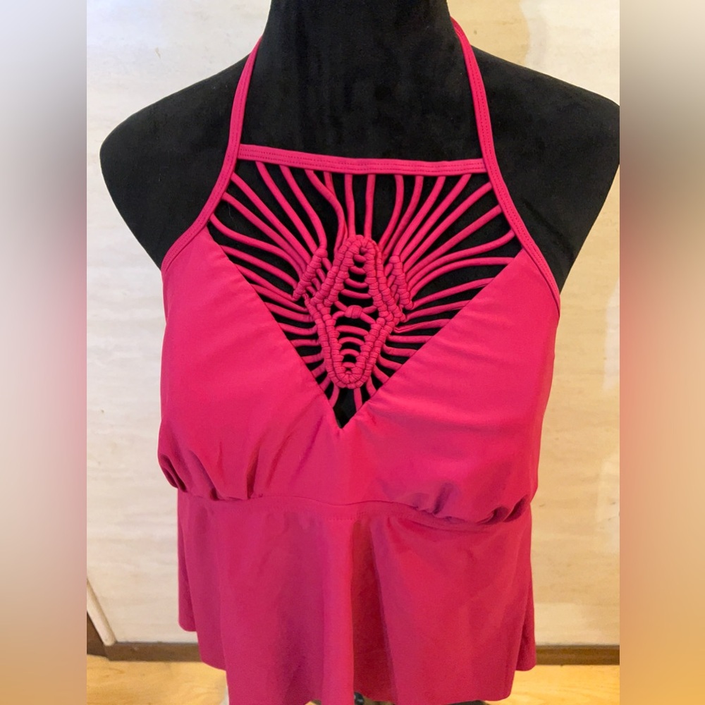 Nwt- Swimsuits For All Brand, Macrame/Braided Neckline — image 2 of 8